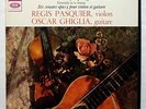 FALP 849 - PASQUIER GHIGLIA - PAGANINI 6 sonatas for violin & guitar EMI LP EX++