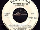 Elvis Presley US White Label Promo EP Easy Come Easy Go Very Rare VG++