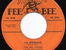 Del Viking Kripp Johnson-I'm Spinning-Fee Bee Doo Wop 45 