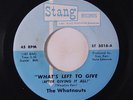 rare Soul 45 WHATNAUTS what's left to give STANG Hear