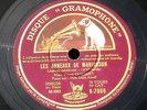 Yvette Guilbert I.Aïtoff  Anneaux de Marianson La Fille du roi Loys 78 RPM 10''