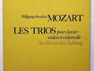 MOZART TRIO SALZBURG - MOZART piano violin cello trios HARMONIA MUNDI 3xLPs NM
