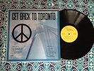 BEATLES GET BACK TO TORONTO ORIGINAL 1972 FAN CLUB ISSUE IPF RECORDS