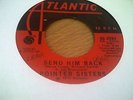 SEND HIM BACK - POINTER SISTERS  IMPORT 2nd ISSUE  EX COND