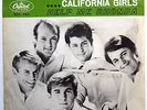 BEACH BOYS 45 California Girls / Help Me Rhonda VG++ Surf ITALIAN PRESS e385