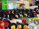 1950-60's 45 Records with Elvis, Cash, Beatles, Disney and other hit albums lot