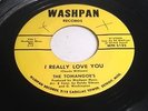TOMANGOE'S-MONSTER NORTHERN SOUL 45 ON WASHPAN.I REALLY LOVE YOU.+ORIGINAL+
