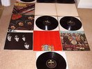 5x BEATLES LPs  PLEASE PLEASE ME/WITH THE BEATLES/RUBBER SOUL/PEPPER/WHITE ALBUM