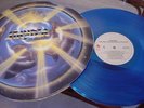 STRYPER yellow and black attack, nm lp  on ENIGMA, ROUND COVER , BLUE VINYL19.95