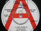 RARE UK TAMLA DEMO The Marvelettes I'll Keep Holding On 7