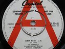 RARE UK CAPITOL DEMO The Standells Dirty Water / Rari UK 7