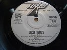 FRANK ZAPPA - UNCLE REMUS - US ISSUE - 1974 - PROMO - VERY GOOD++