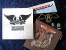 AEROSMITH PURE GOLD FROM ROCK AND ROLLS GOLDEN BOYS 3 ALBUM BOX SET PROMO LP's
