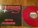 Possessed Seven Churches Red Vinyl Record Album Death Metal 180 Gram 2009 UK