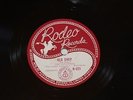 ?RODEO RECORDS 78 Reg Lindsay 1955 Old Shep/Carolina Waltz MINT