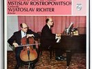 ROSTROPOVICH RICHTER Beethoven cello sonatas french philips 835182 STEREO box NM