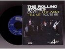 THE ROLLING STONES IL DISCO POKER CAROL ITALIAN ITALY PS JUST WANT ROUTE 66 EP