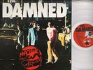 The Damned - Machine Gun Etiquette - Clear Vinyl - UK - Red Inner