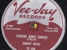 78-BLUES-JIMMY REED-ODDS & ENDS/I'M GONNA GET MY BABY on VEE-JAY