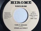 HIRAM AND DIRECT   Turn It Around / Love Flight   Hirome 45 modern soul M-