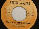 SPIRITUAL HARMONIZERS this is a cruel world 45 NATION – rare gospel soul – HEAR