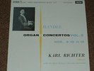 DECCA SXL 2201 WBg HANDEL organ concertos vol.3 RICHTER 1960 UK STEREO LP