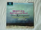 SAX 2441 UK STEREO Blue / Silver Columbia LP Gustav Mahler Klemperer Symp. No.4