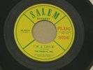 DELRAYS INC I'M LOVIN SALEM orig US G45 GARAGE BEAT  FUZZ INSTRO 7