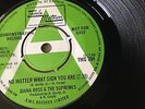 DIANA ROSS & THE SUPREMES TMG 704 DEMO