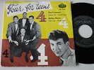 Ultra rare The Coasters EP Yakety Yak Charlie Brown Denmark London RE 7055 VG+