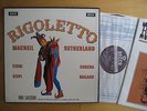 SET 224-6 WBg ED1 VERDI Rigoletto SUTHERLAND SANZOGNO orig. 1965 UK Decca NM