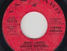 70s Soul 45 - Grover Mitchell - What Hurts - Vanguard - mp3 - promo