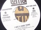 BOBBY FREEMAN NORTHERN SOUL I GOT A GOOD THING & LIES ON LOMA PROMO #2080 VG