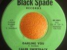Reggae 45 CALEB SWEETBACK Darling You BLACK SPADE Records 7