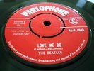 The Beatles LOVE ME DO ORIGINAL 1962 UK 1ST ISSUE RED LABEL PARLOPHONE SINGLE.