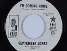 Northern Soul 45 SEPTEMBER JONES I'm Coming Home KAPP HEAR