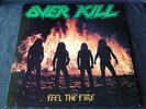Overkill Feel the Fire Megaforce 80s Metal 1985