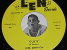 RARE Doo Wop 45 Herb Johnson Guilty / Have You Heard Len 1007 CLEAN VINYL 7
