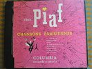 RARE 1949 Edith Piaf Chansons Parisiennes Columbia 4 Record Set 78 RPM F-5