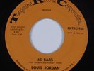 R&B Soul 45 LOUIS JORDAN 65 Bars TRC VG++ HEAR