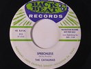 CATALINAS: Speechless / Flying Formation With You 45 (dj) rare Rockabilly