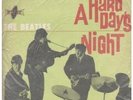 BEATLES A Hard Day's Night LP Orange Vinyl 13 Track Stereo In Plastic Lined Slee