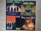 OVERKILL 2x, RUNNING WILD, Kreator