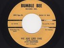 '59 Detroit Doowop/R&B FIVE MASTERS We Are Like One/Cheap Skate M- HEAR NOW