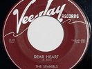 THE SPANIELS  DEAR HEART / WHY WON'T YOU DANCE - RARE DOO-WOP R&B BALLAD VEE-JAY