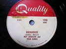 Roy Orbison 78 RPM Record  Roy Orbison and Teen Kings 1957