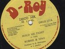 Robbie Shakespeare & Mikey Chung - Hold Me Tight ORIG UK 12