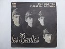 BEATLES PS I Love You / Please Mr. Postman FRANCE JUKEBOX 45 PS Odeon SO 10112