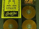 CIRITH UNGOL SERVANTS OF CHAOS 3 LP LE GOLDEN BROWN VINYL LP RECORDS W/POSTER US