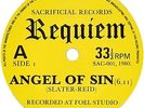 REQUIEM - ANGEL OF SIN 1980 NWOBHM LTD EDITION VINYL EP 33rpm METAL UNPLAYED